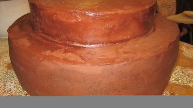 торт ажурные ромашки