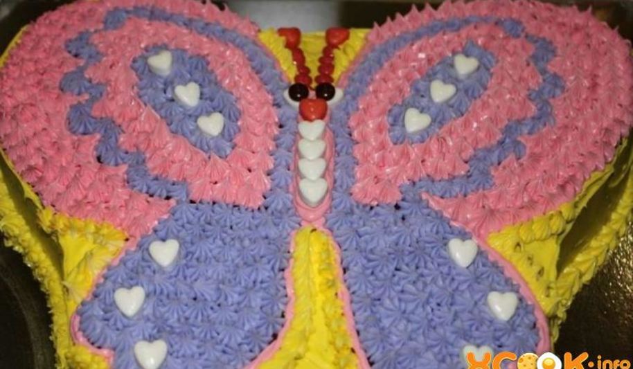 Рецепт торта бабочка