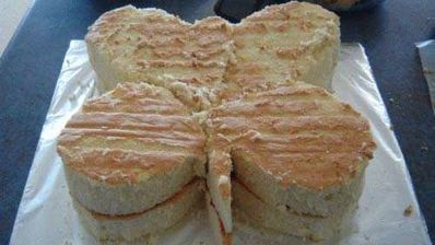 торт бабочка