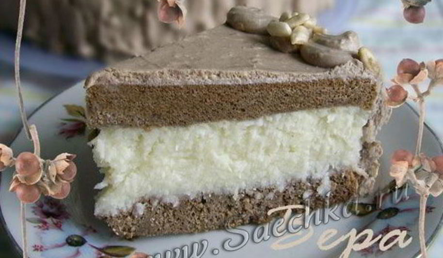 Рецепт торта баунти