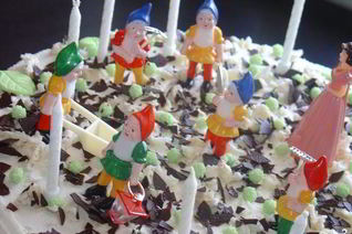 Торт Белоснежка и семь гномов