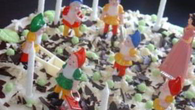 торт белоснежка и семь гномов