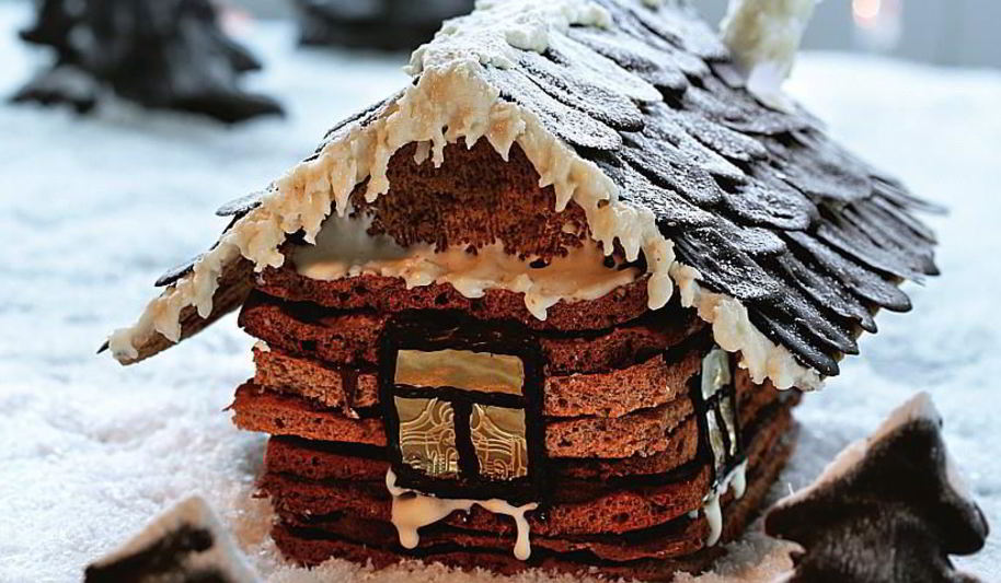 Рецепт торта дом в шоколаде