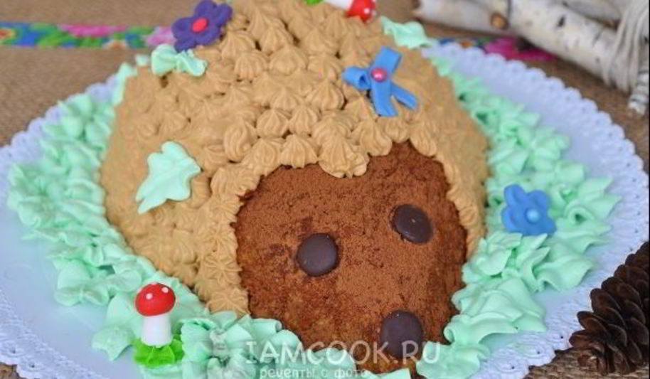 Рецепт торта ежик