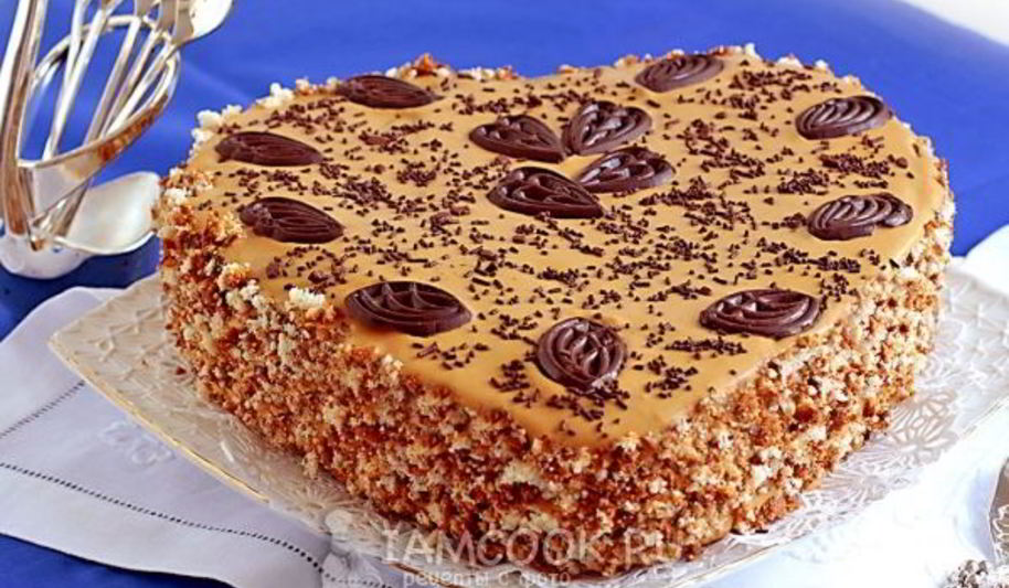 Рецепт торта медовик бисквитный