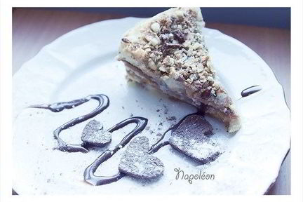 Торт Наполеон с прослойкой