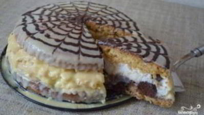 торт паутинка по госту