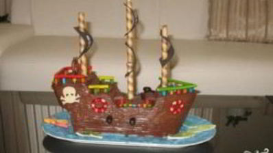торт пират