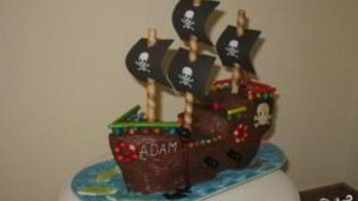 торт пират