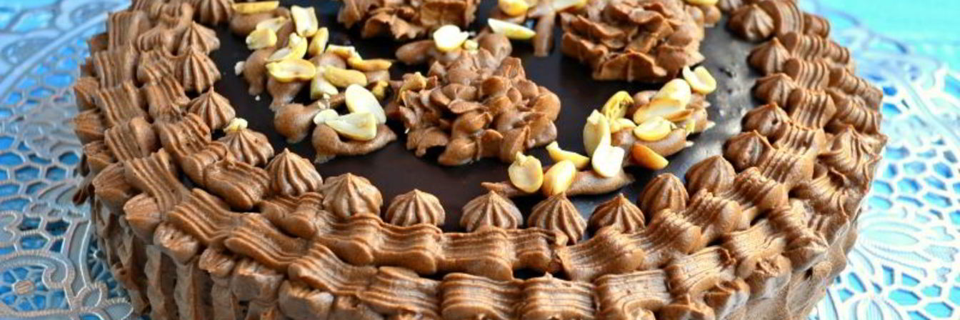 Торт шоколадно-кофейный