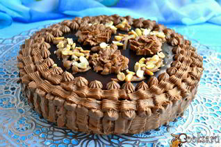 Торт шоколадно-кофейный