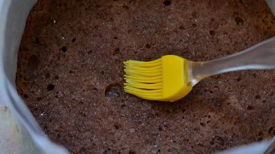 торт шоколадно-сливочный цветочная феерия