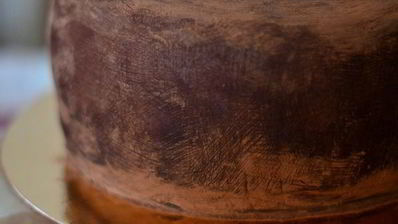 торт шоколадно-сливочный цветочная феерия