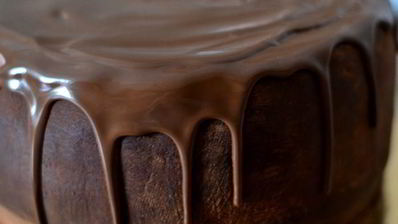 торт шоколадно-сливочный цветочная феерия