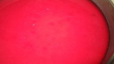 торт суфле красное с белым