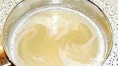 торт творожный с персиками