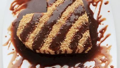 торт валентинка