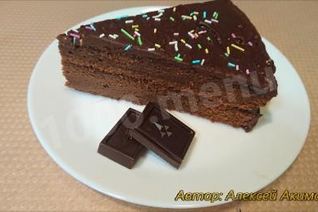 Торт Захер шоколадный