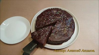 торт захер шоколадный