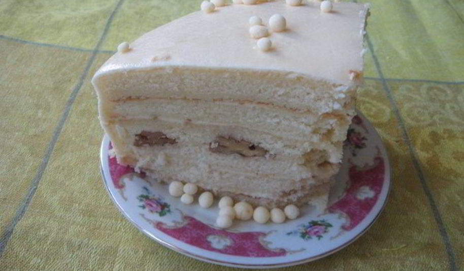 Рецепт торта жемчужинка