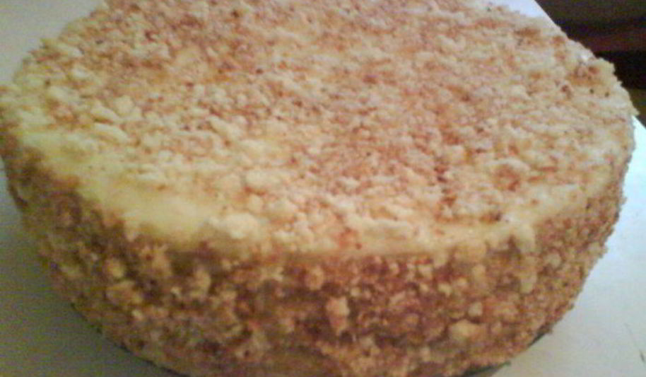 Рецепт творожного наполеона