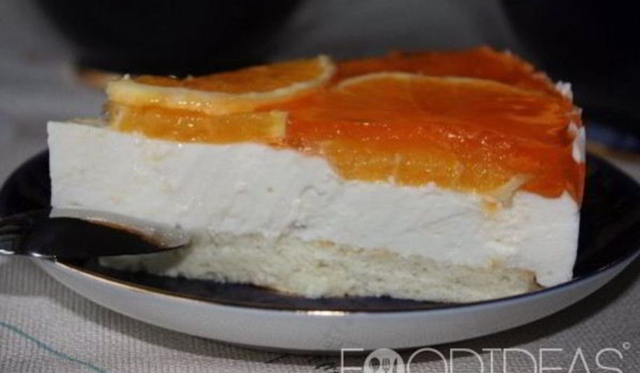 Рецепт творожного торта с апельсинами