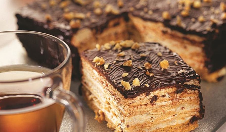 Рецепт вафельного торта