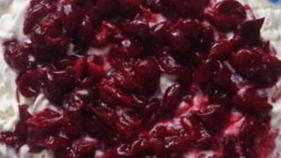 вишневый торт со сливками