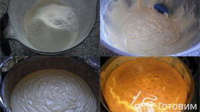 желтково-маслянный бисквит