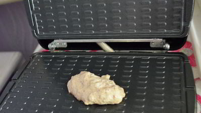 диетические клубничные вафли