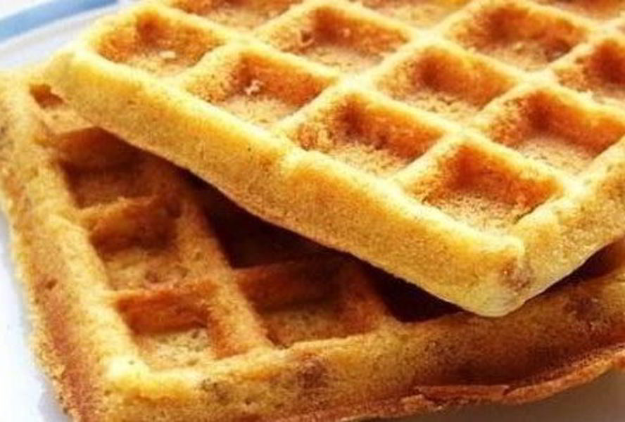 Домашние вафли из сыра