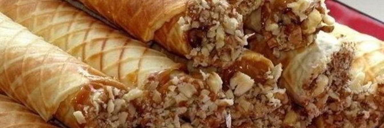 Домашние вафли с начинкой из сгущенки