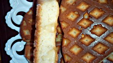 дрожжевые вафли в духовке