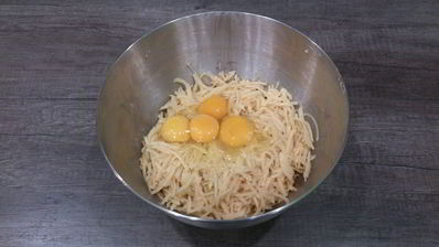 картофельные вафли с зеленью