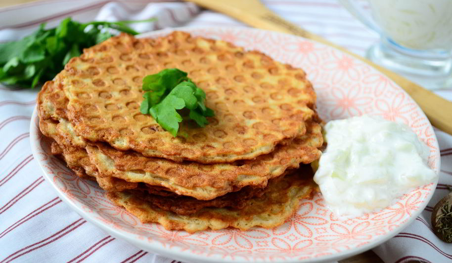 Рецепт картофельных вафель
