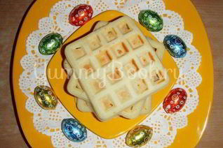 Хрустящие масляные вафли