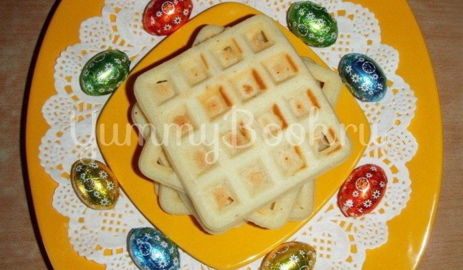 Рецепт хрустящих масляных вафель