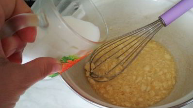 мягкие вафли с яблоком и курагой