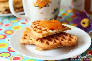 Ореховые вафли