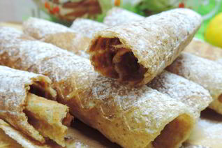 Овсяно-банановые вафли