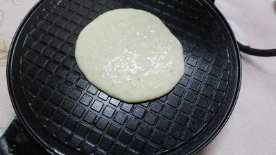 овсяно-банановые вафли