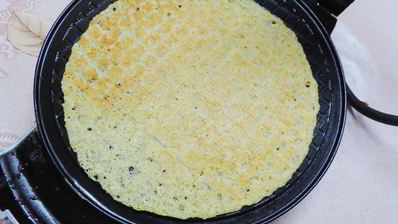 овсяно-банановые вафли