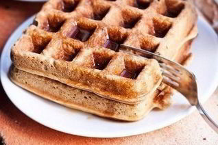 Протеиновые вафли с апельсином