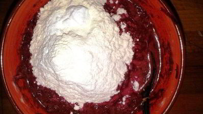 пряные свекольные вафли