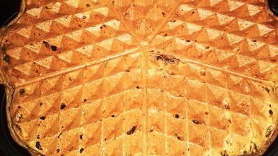 пряные свекольные вафли