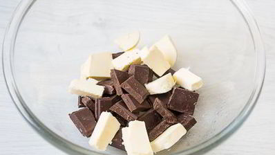 шоколадно-банановые вафли