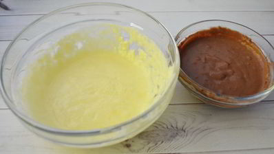 шоколадно-ванильные вафли