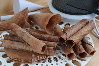 Шоколадные вафли