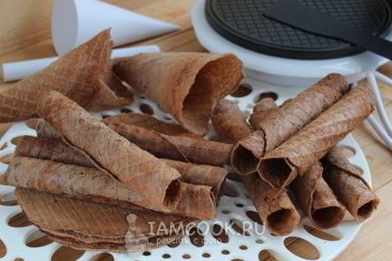 Шоколадные вафли