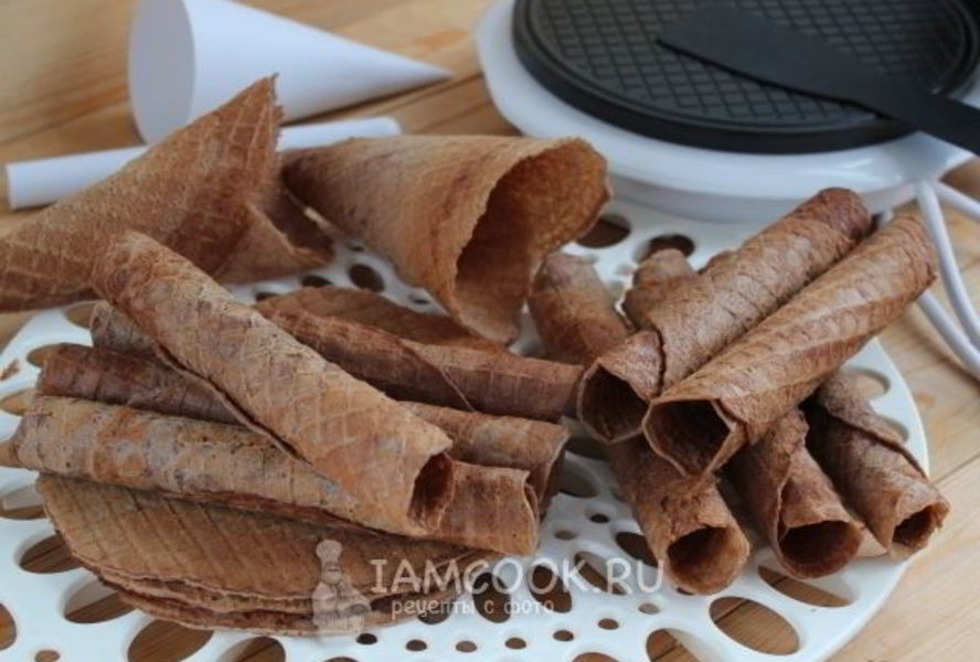 Шоколадные вафли